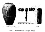 The key pieces of the Baghdad Battery include a jar, a copper cylinder and disk, and an iron rod suspended by an asphalt stopper.