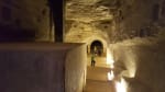 The famous Serapeum in Saqqara where sarcophagi can be twice the size as normal.