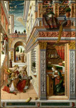Cravelli’s famous painting of the Virgin Mary called Annunciation.